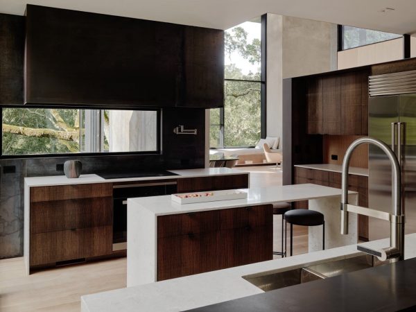 kitchen-with-black-white-counter-top Large